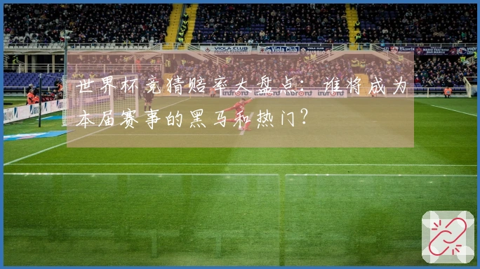 世界杯竞猜赔率大盘点：谁将成为本届赛事的黑马和热门？